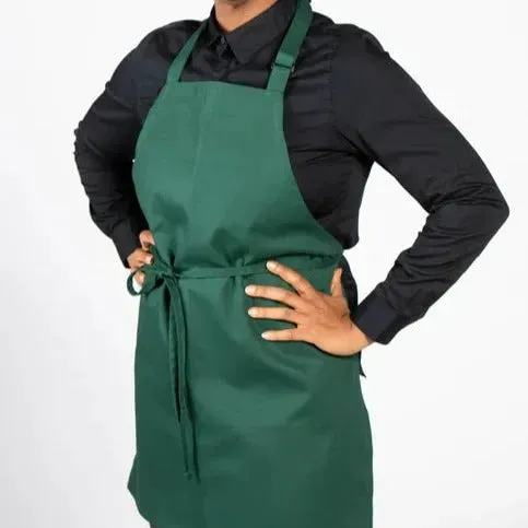 Cotton Blend Classic Twill Bib Aprons - Jax All Clean Janitorial & Bui