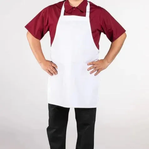 Cotton Blend Classic Twill Bib Aprons - Jax All Clean Janitorial & Bui