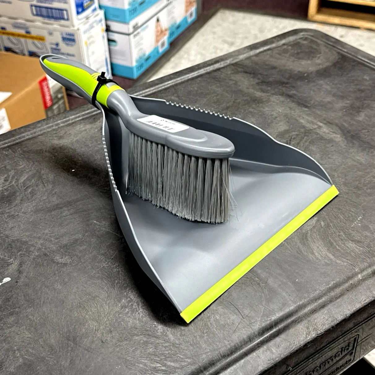 MaxiRough® Brush and Dust Pan Combo - Jax All Clean Janitorial & Bui