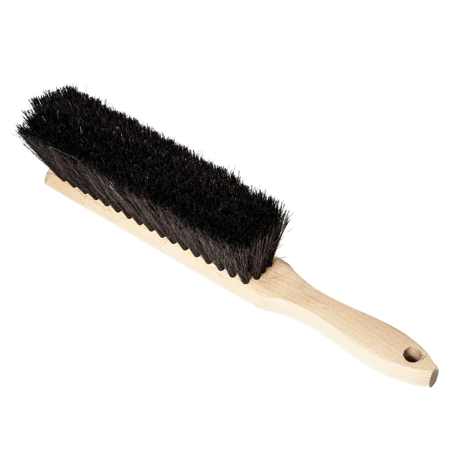 Horsehair Bench Brush with Hang-up Hole - Heavy Duty Chair & Table Duster - Jax All Clean Janitorial & Bui