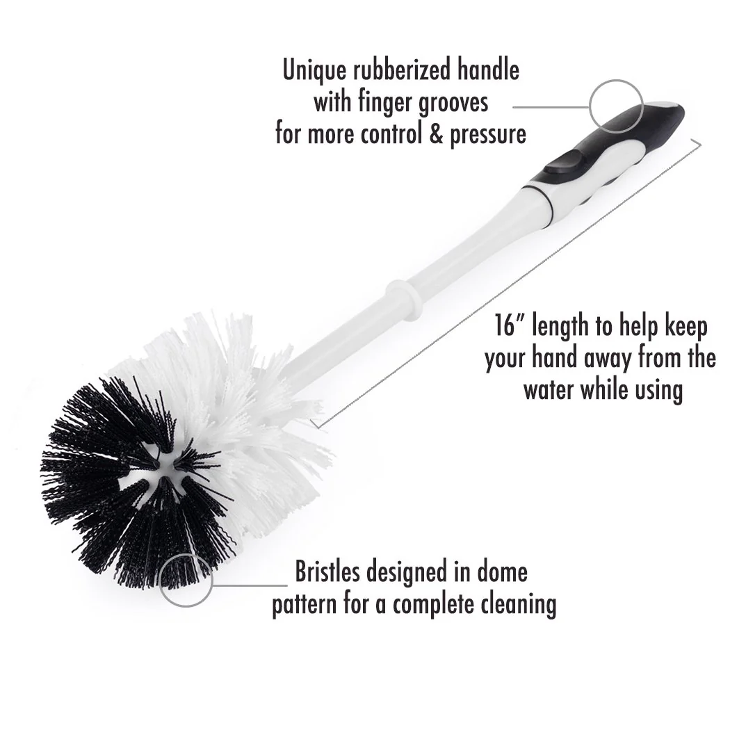 Premium Toilet Bowl Brush & Plunger in Caddy Set - Jax All Clean Janitorial & Bui