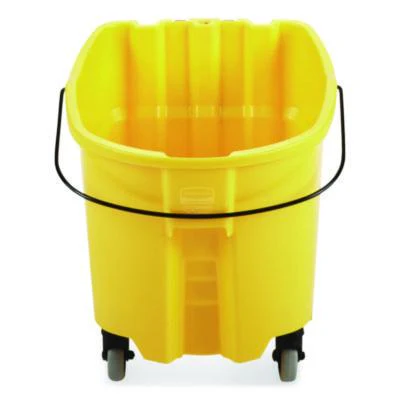 YELLOW RUBBERMAID 7570-88 WaveBrake 2.0 Mop Bucket, 8.75 gal (35 QT) - Jax All Clean Janitorial & Bui