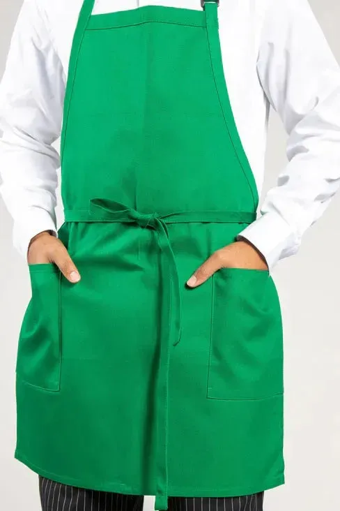 Cotton Blend Classic Twill Bib Aprons - Jax All Clean Janitorial & Bui