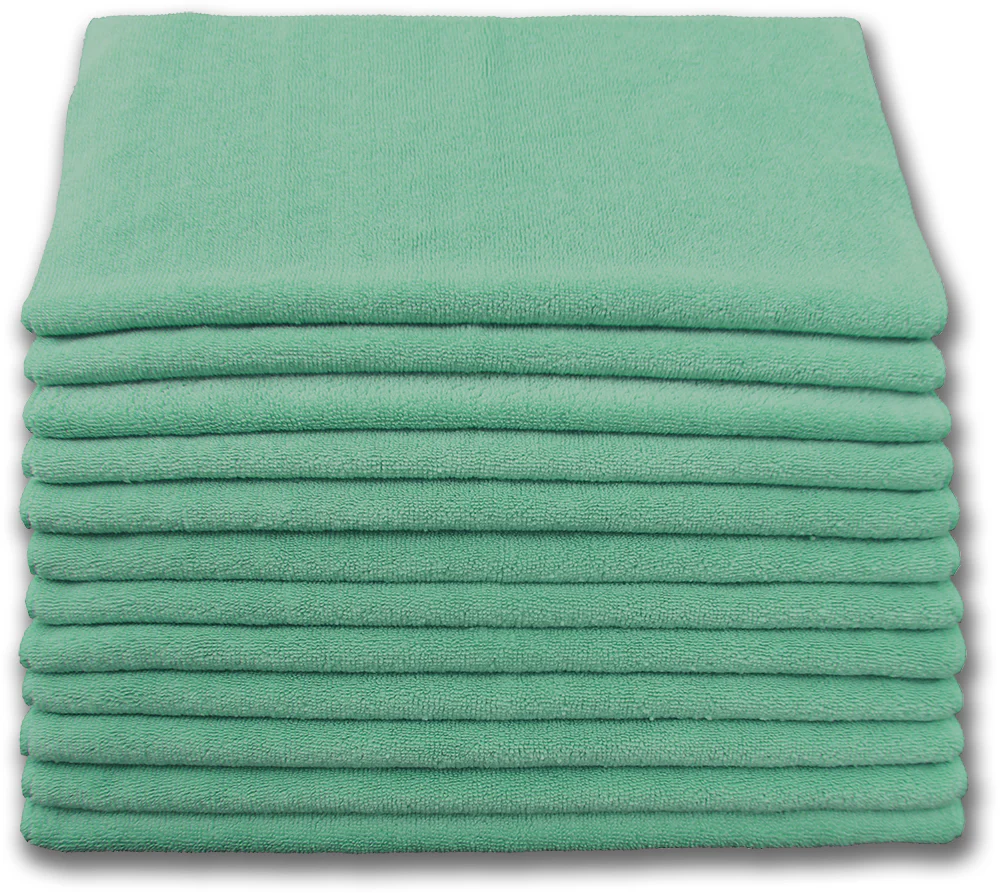 Microfiber Cleaning Cloths - Terry 12