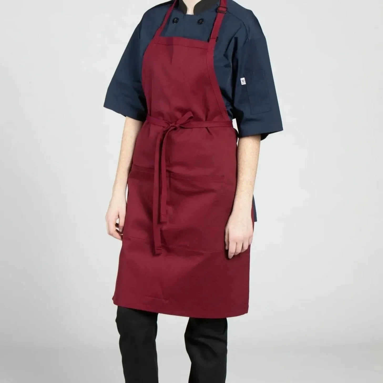 Twill Cotton Blend Adjustable Butcher Aprons - Jax All Clean Janitorial & Bui