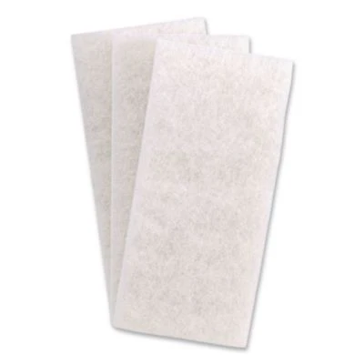 4X10 WHITE UTILITY PAD, LIGHT DUTY - Jax All Clean Janitorial & Bui