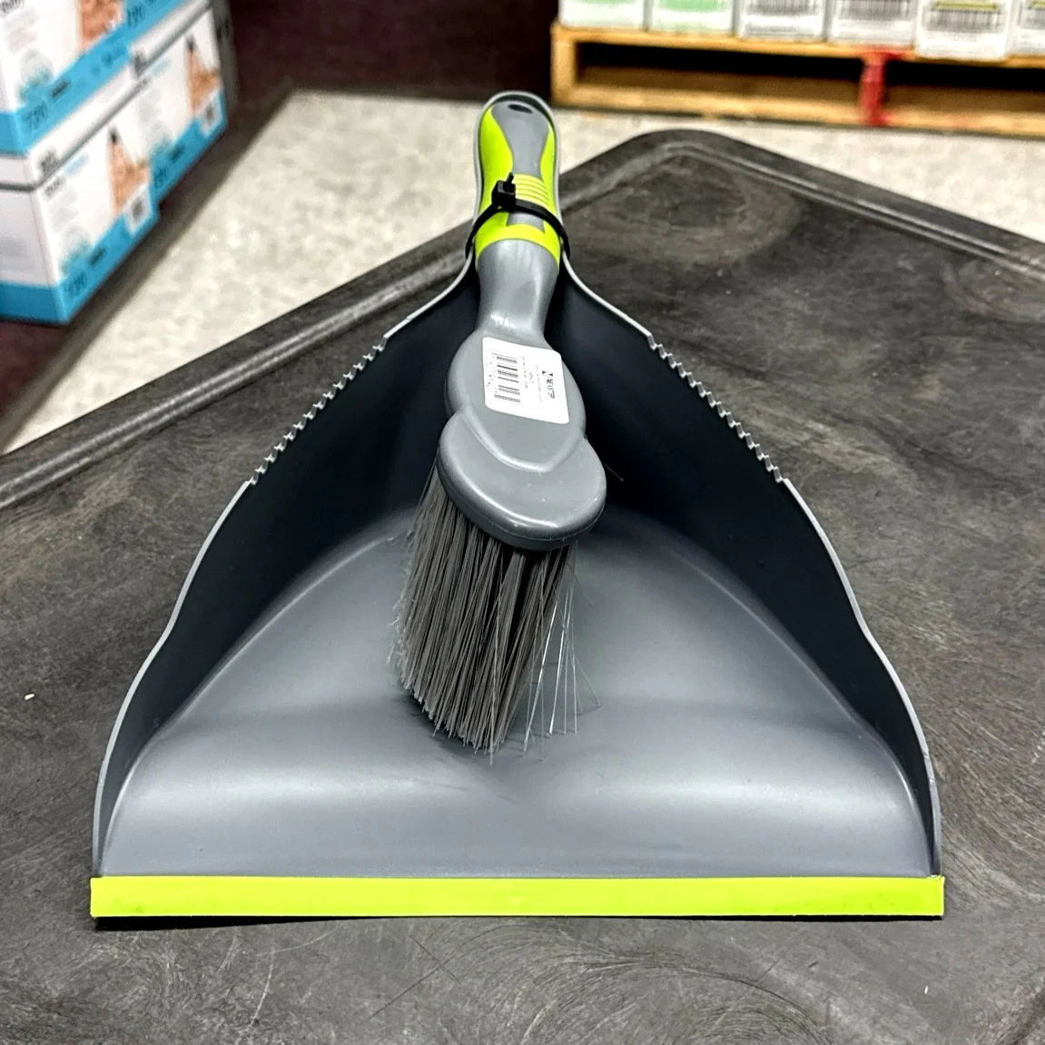MaxiRough® Brush and Dust Pan Combo - Jax All Clean Janitorial & Bui