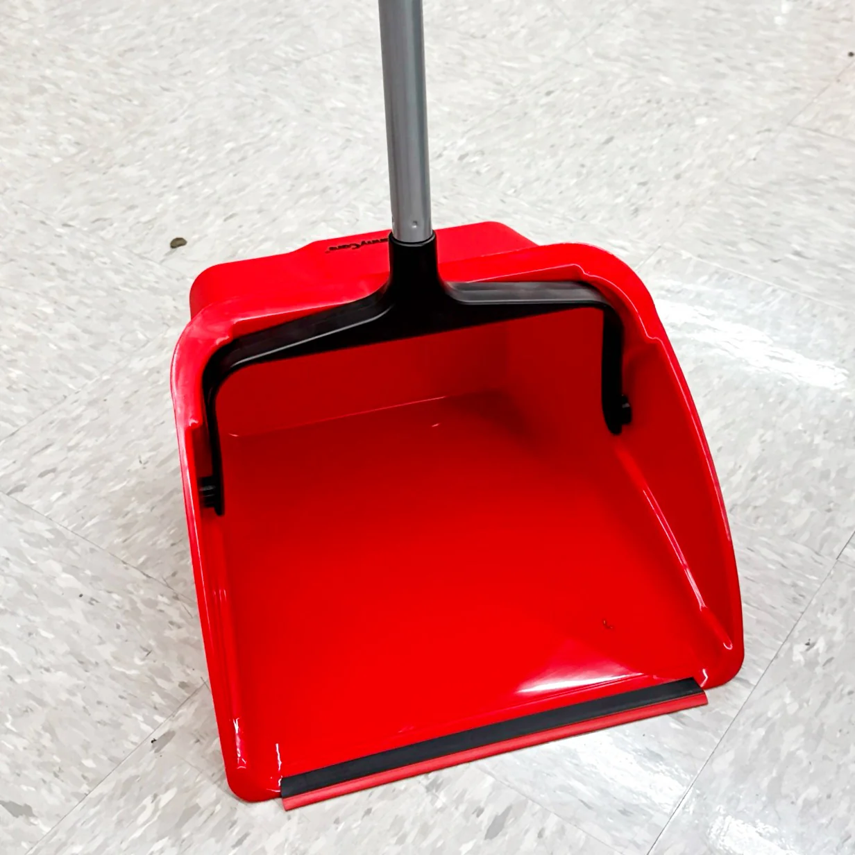JUMBO RED PLASTIC LOBBY DUST PAN - Jax All Clean Janitorial & Bui