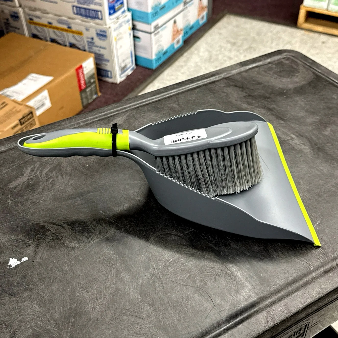MaxiRough® Brush and Dust Pan Combo - Jax All Clean Janitorial & Bui
