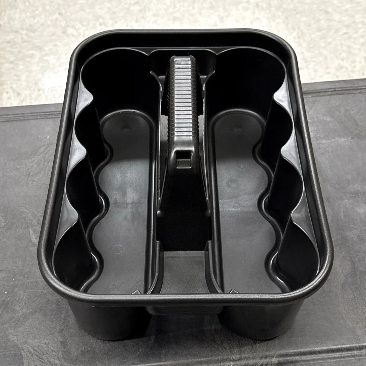 BLACK PLASTIC CARRY CADDY ( 3154 ) - Jax All Clean Janitorial & Bui