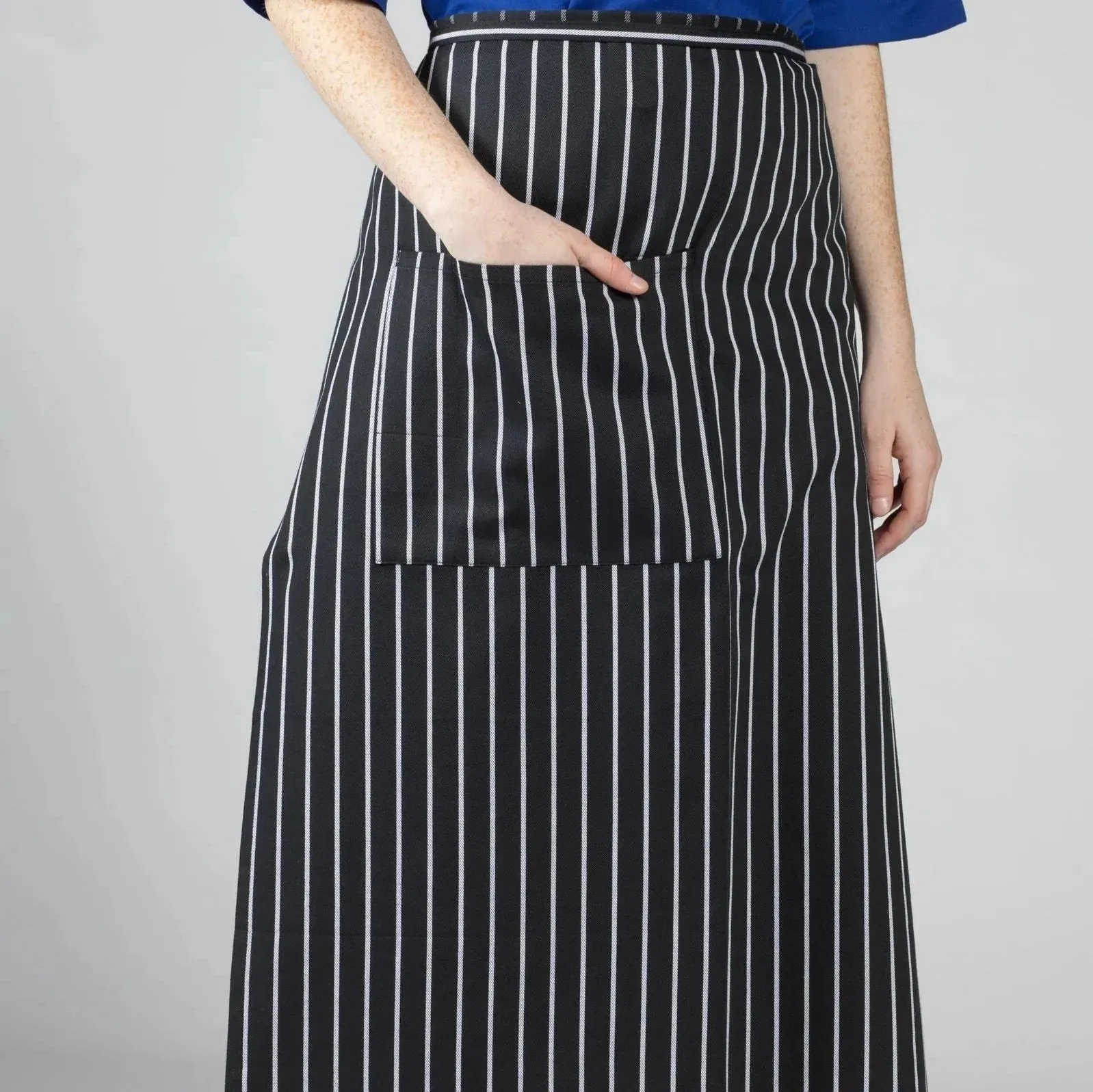 Twill Cotton Blend Full Bistro Aprons with one Pocket - Jax All Clean Janitorial & Bui