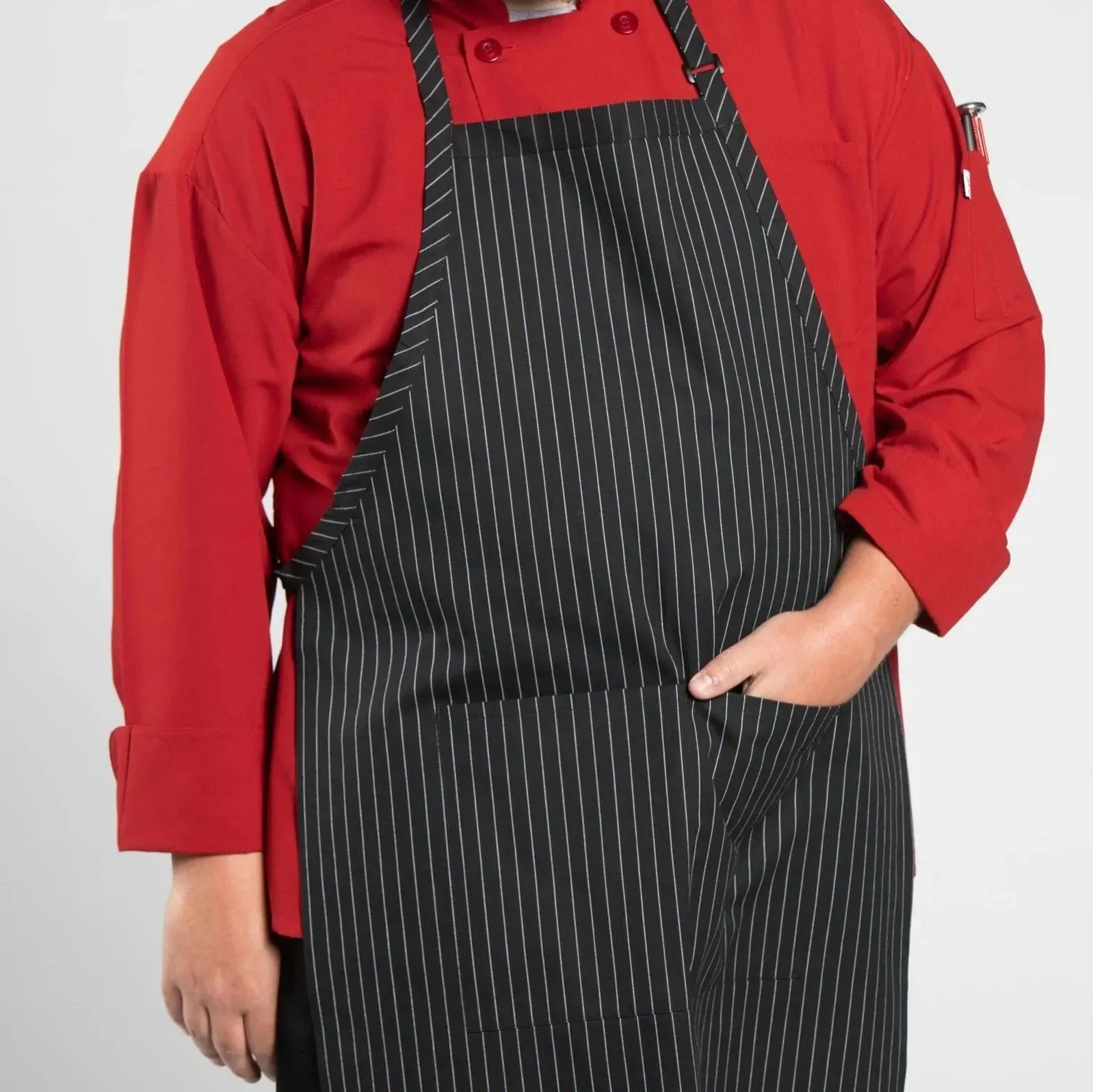 Twill Cotton Blend Adjustable Butcher Aprons - Jax All Clean Janitorial & Bui