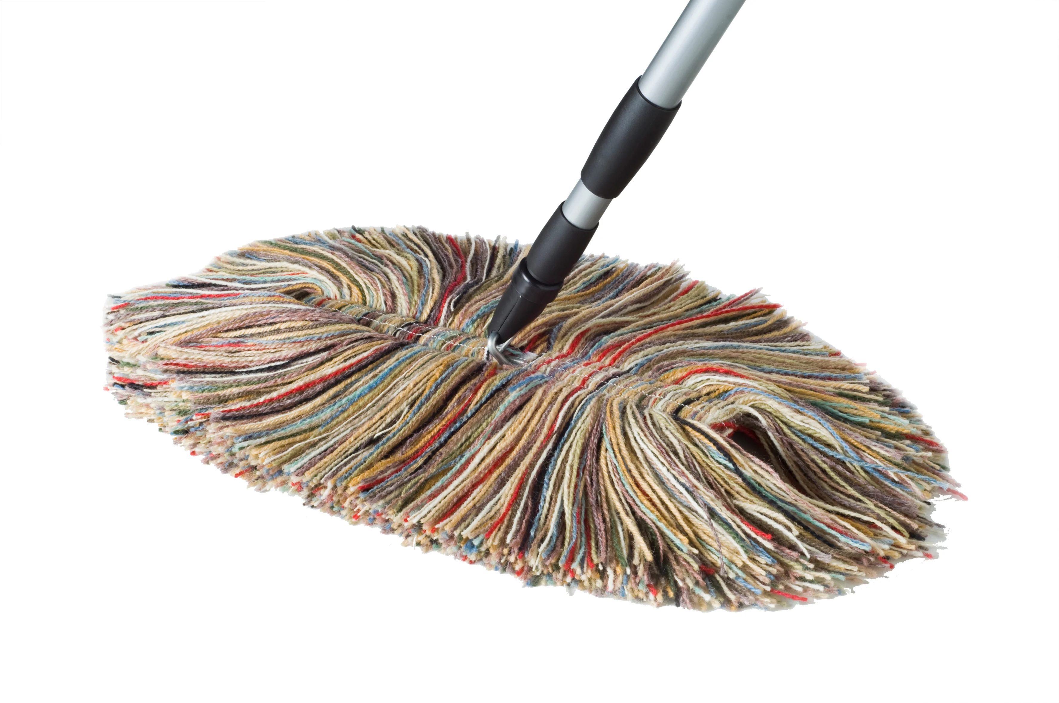 Big Wooly All Wool Dust Mop with Telescoping Handle - Jax All Clean Janitorial & Bui