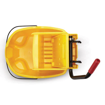 WAVEBRAKE 2.0 BUCKET & SIDE PRESS WRINGER COMBO YELLOW - Jax All Clean Janitorial & Bui