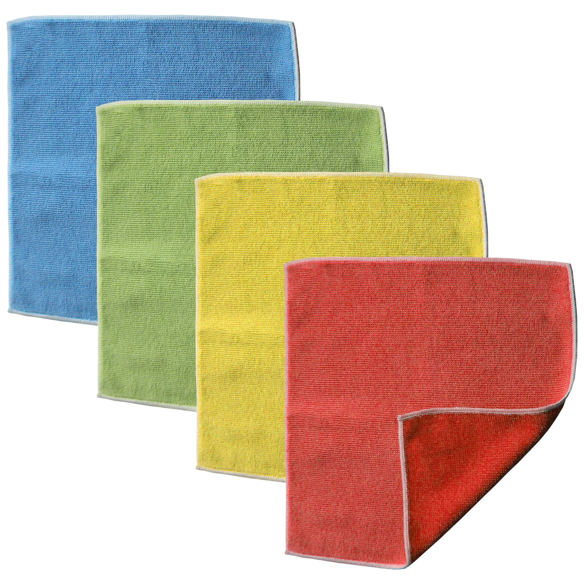 Microfiber Combination Scrubber Cloths - 12