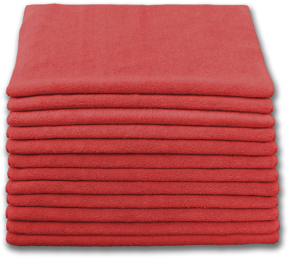 Microfiber Cleaning Cloths - Terry 16