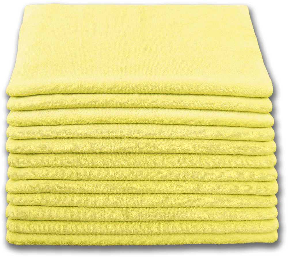 Microfiber Cleaning Cloths - Terry 12