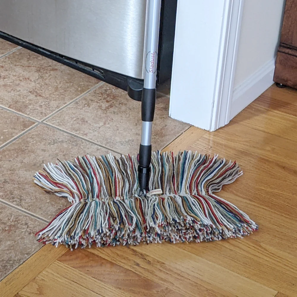 Big Wooly All Wool Dust Mop with Telescoping Handle - Jax All Clean Janitorial & Bui