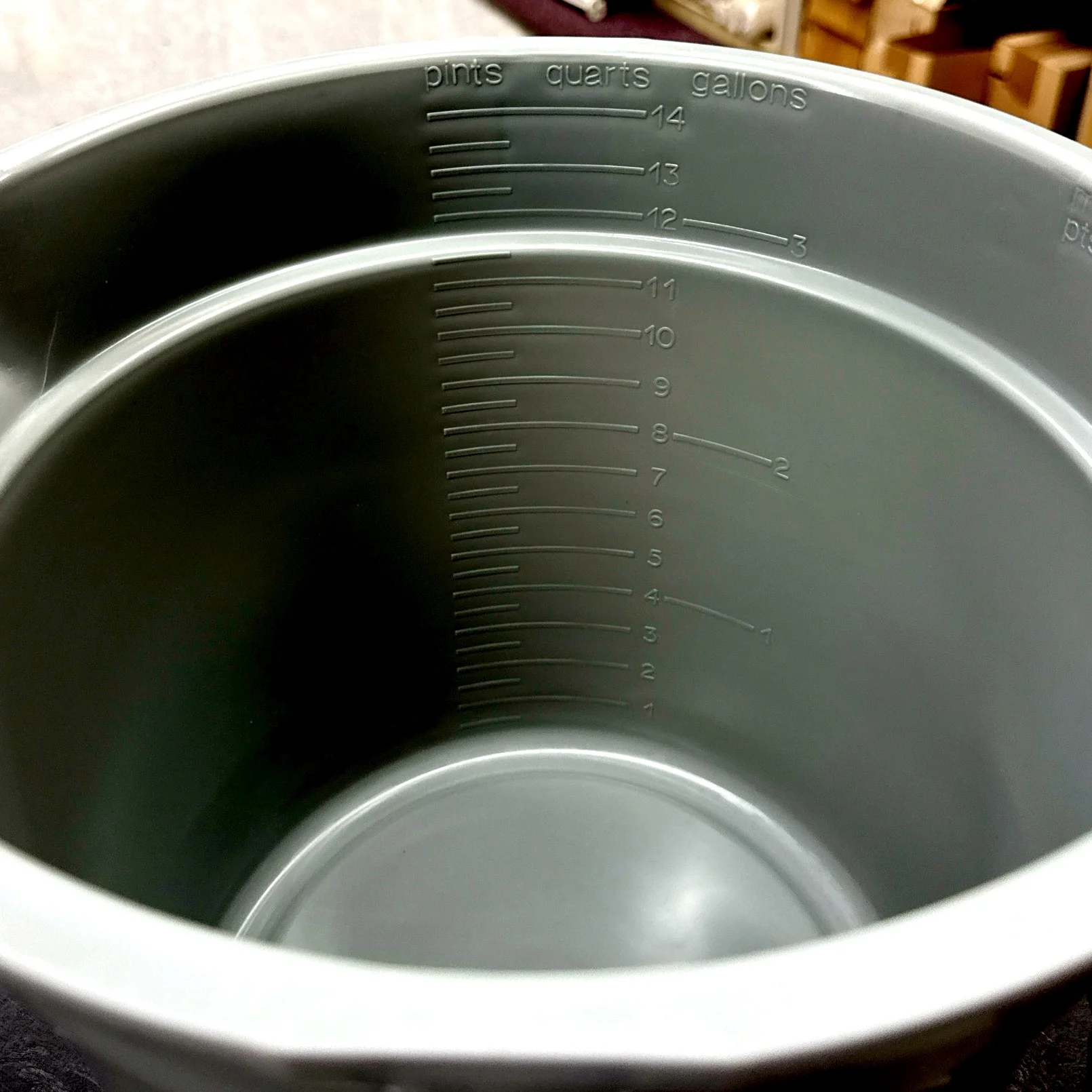 14 QT GRAY PLASTIC BUCKET / PAIL - Jax All Clean Janitorial & Bui