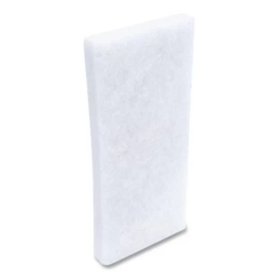 4X10 WHITE UTILITY PAD, LIGHT DUTY - Jax All Clean Janitorial & Bui