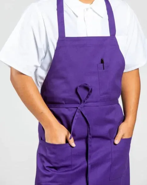 Cotton Blend Classic Twill Bib Aprons - Jax All Clean Janitorial & Bui