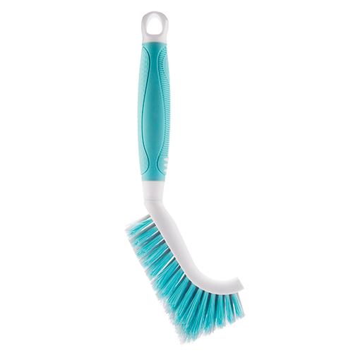 Premium Tile & Grout Brush Unique Shape - Comfort Non Slip Grip Handle - Jax All Clean Janitorial & Bui