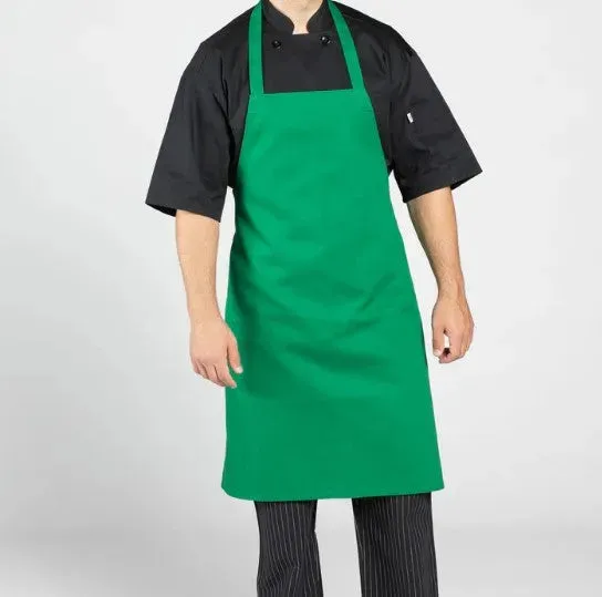 Cotton Blend Classic Twill Bib Aprons - Jax All Clean Janitorial & Bui