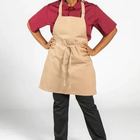 Cotton Blend Classic Twill Bib Aprons - Jax All Clean Janitorial & Bui