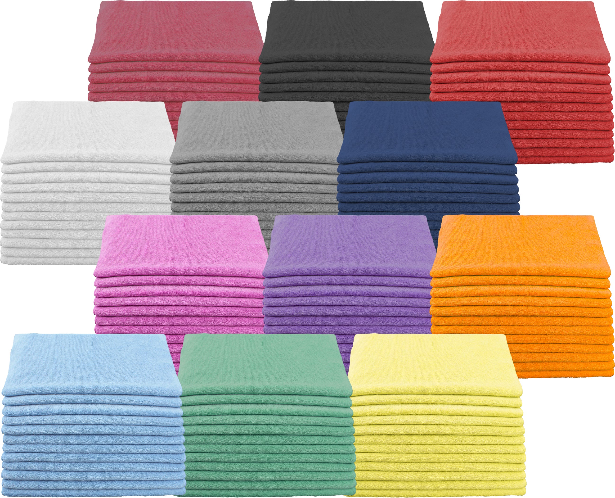 Microfiber Cleaning Cloths - Terry 16
